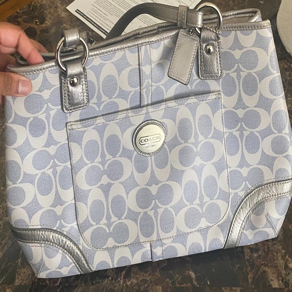Coach hand bag